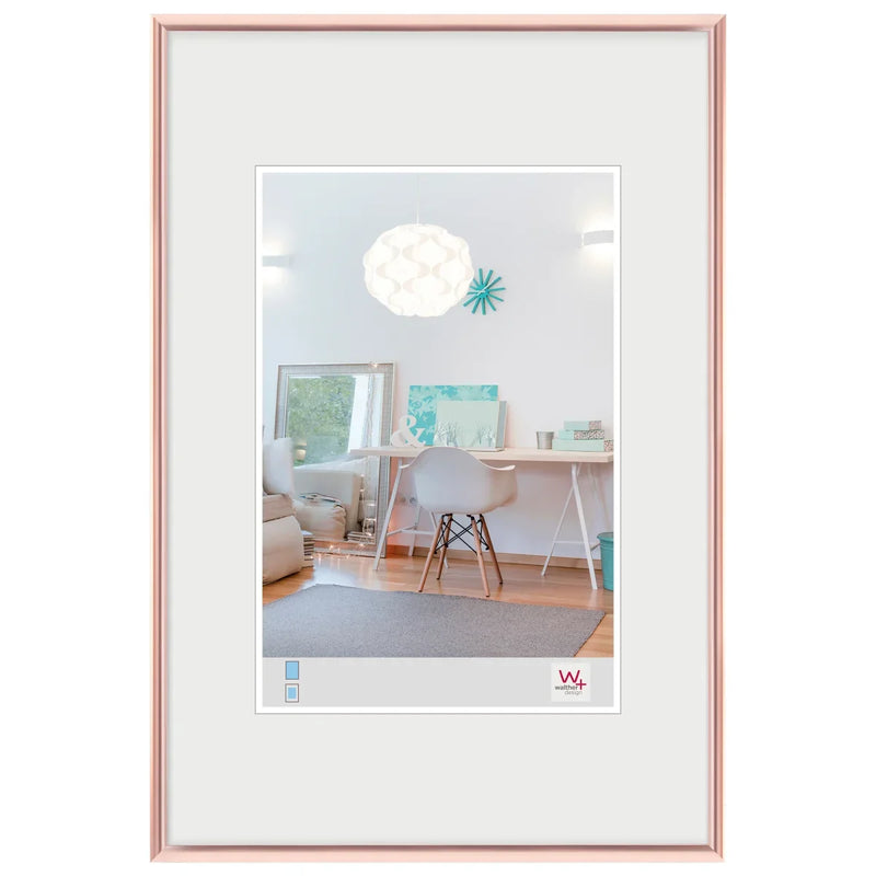 7x5 inch Rose Gold Walther New Lifestyle Photo Frame