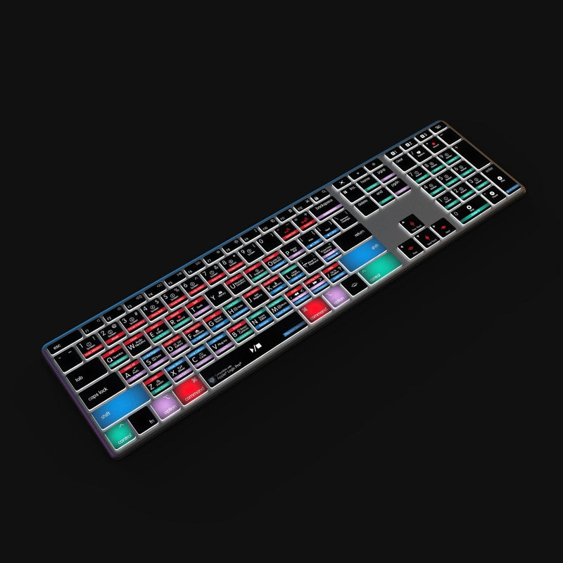 Logic Pro Keyboard | AB10 Backlit | Wired & Wireless | Mac