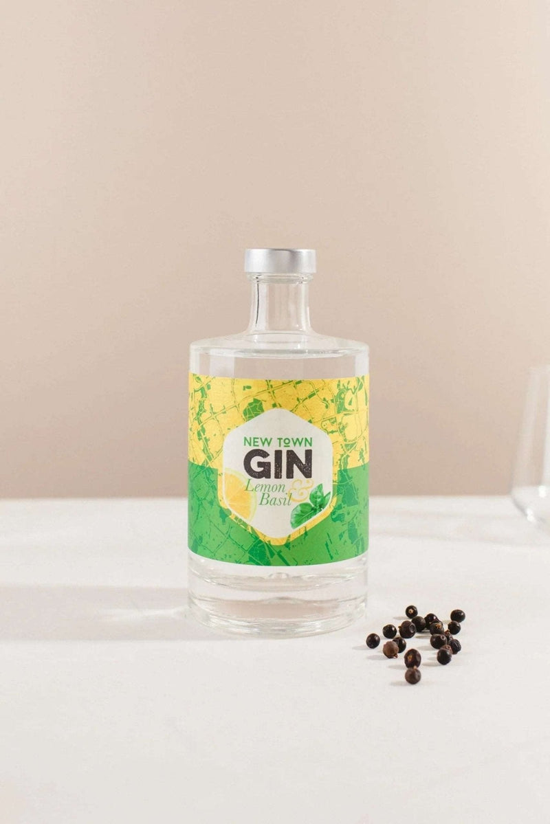 Wharf Distillery New Town Lemon and Basil Gin, 50cl