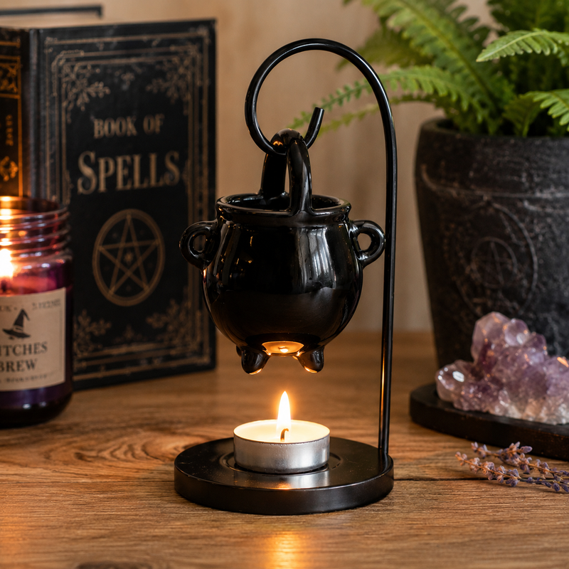 Hanging Cauldron Oil Burner