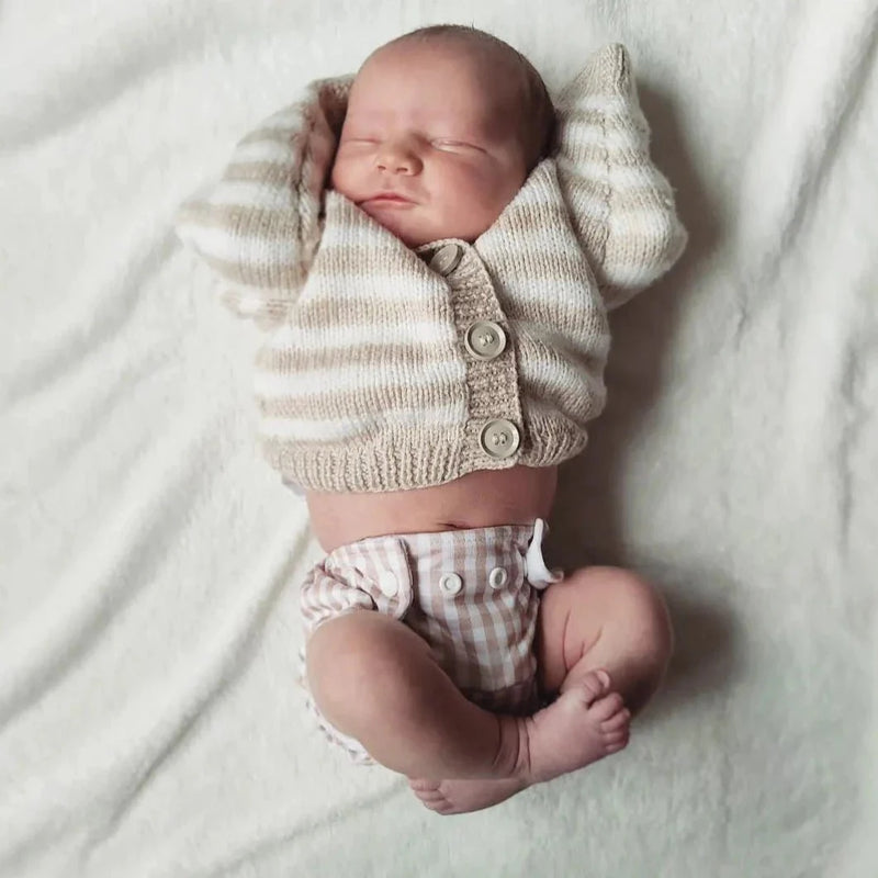 Newborn Reusable Cloth Nappy - Meadow
