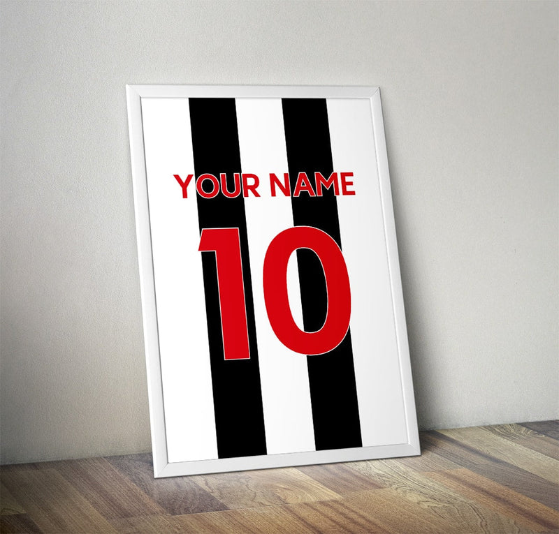 Personalised Football Shirt Print