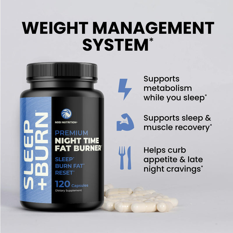 Night Time Fat Burner to Shred While You Sleep | Belly Fat & Weight Loss Support