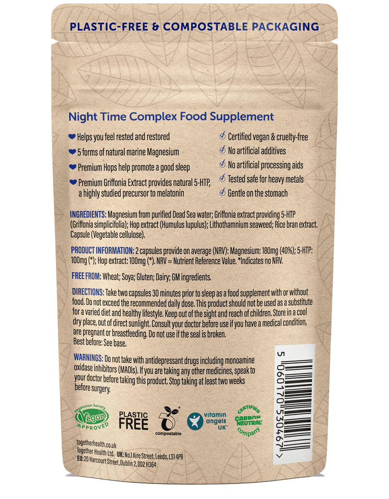 Night Time – Magnesium & Herbal Sleeping Aid