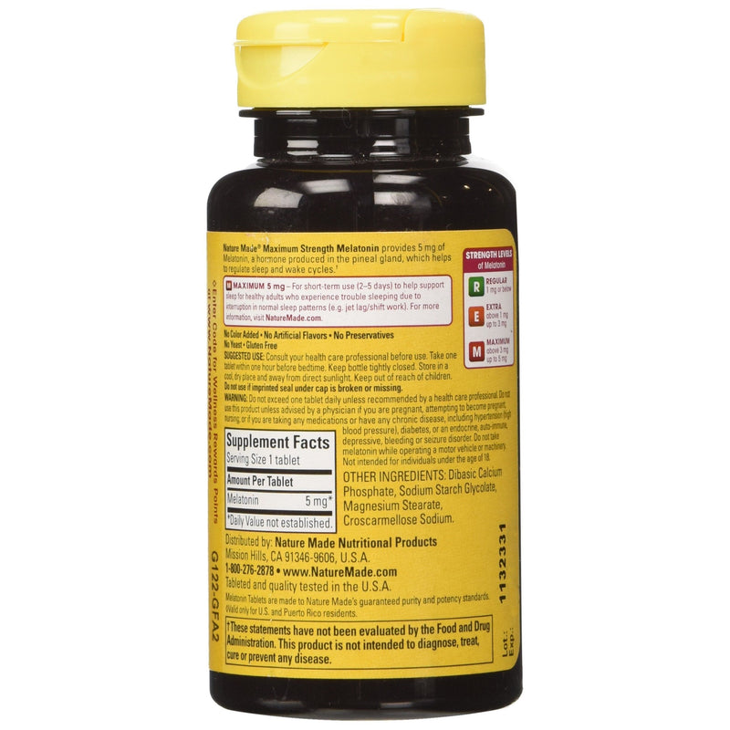 Nm Super Melatonin 5mg 90ct
