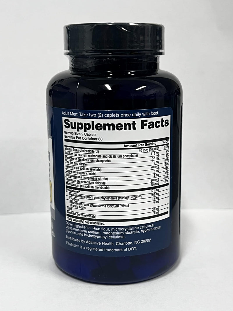 Super Beta Prostate Advanced Prostate Supplement for Men – Beta Sitosterol (Not Saw Palmetto) – 60 Caplets