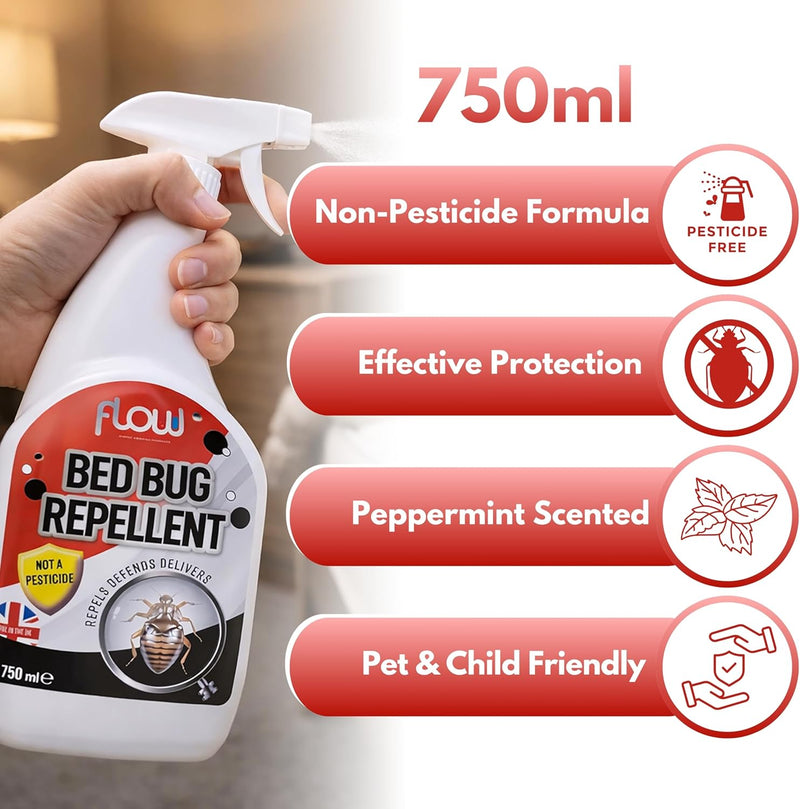 750ml Peppermint Bed Bug Repellent Spray