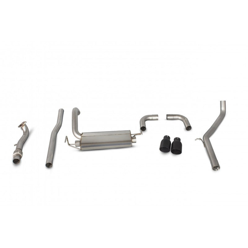 Fiat 500/595/695 Abarth (IHI & Garrett Turbo) Scorpion Exhausts Cat Back None Resonated