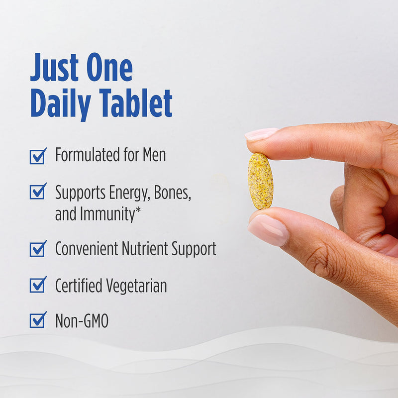 Nordic Naturals Men’s Multivitamin One Daily – 30 Tablets | Bone, Energy, Immunity Support