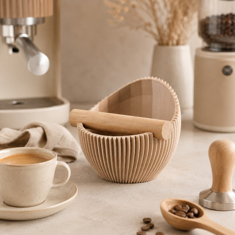 The Nova Sculptural Espresso Knock Box