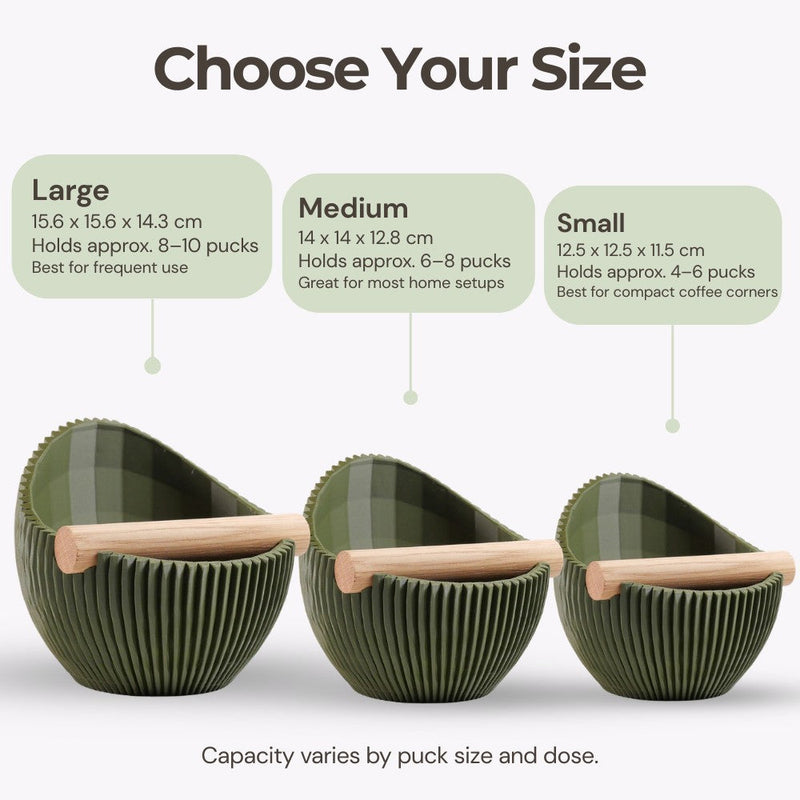 The Nova Sculptural Espresso Knock Box