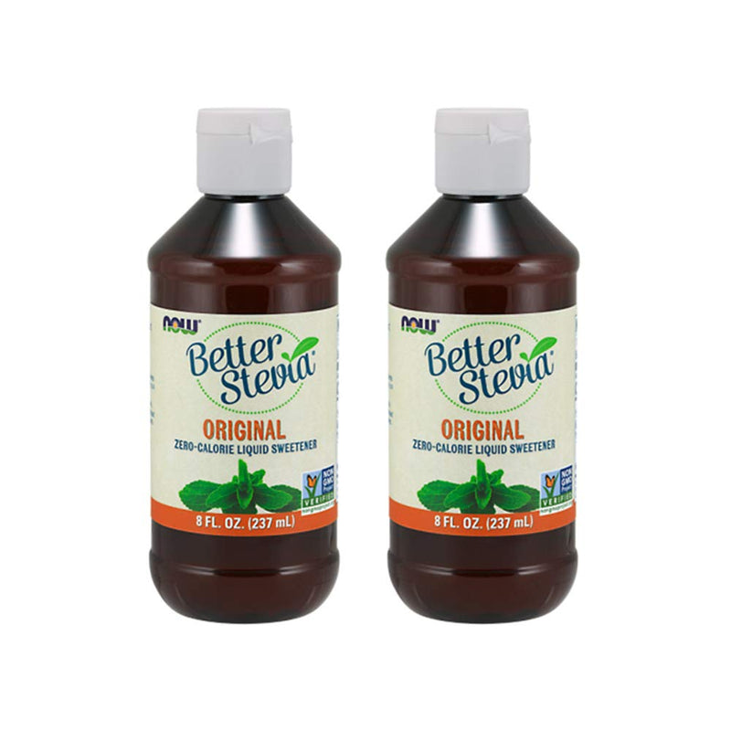Now Foods BetterStevia Original Liquid Extract — 2 x 8 oz Bottles