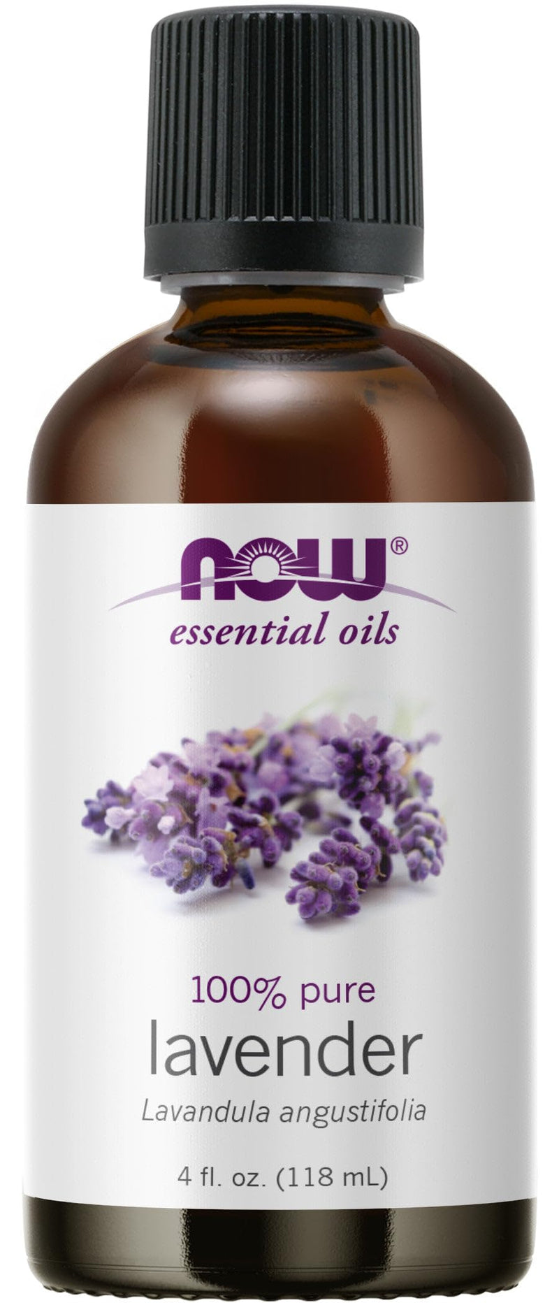 Now Foods Lavender Oil, 4 Oz - 100% Pure Essential Oil