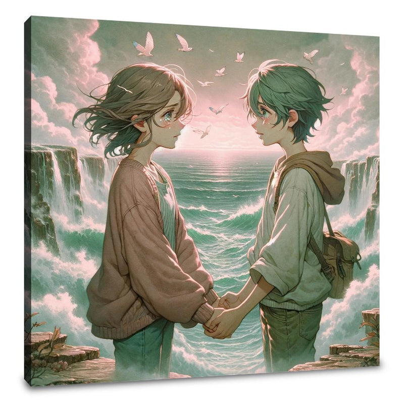 Seaside Farewell Canvas