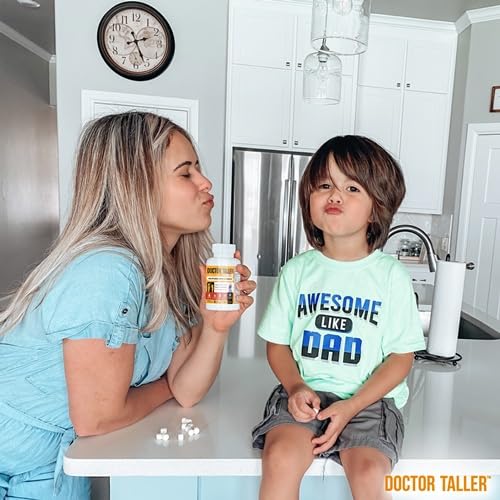 NuBest Doctor Taller Kids Multivitamins – Immunity & Bone Health (Ages 2-9) | Grape Chewables
