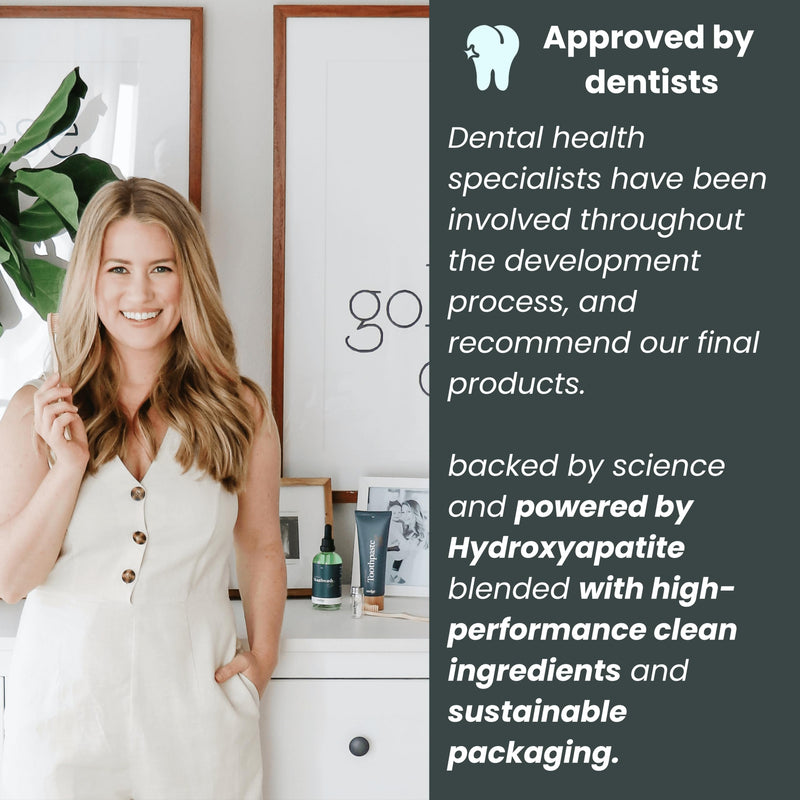 Nudge Nano Hydroxyapatite Toothpaste 4oz – Remin+ Formula (Vitamin E), Fluoride-Free