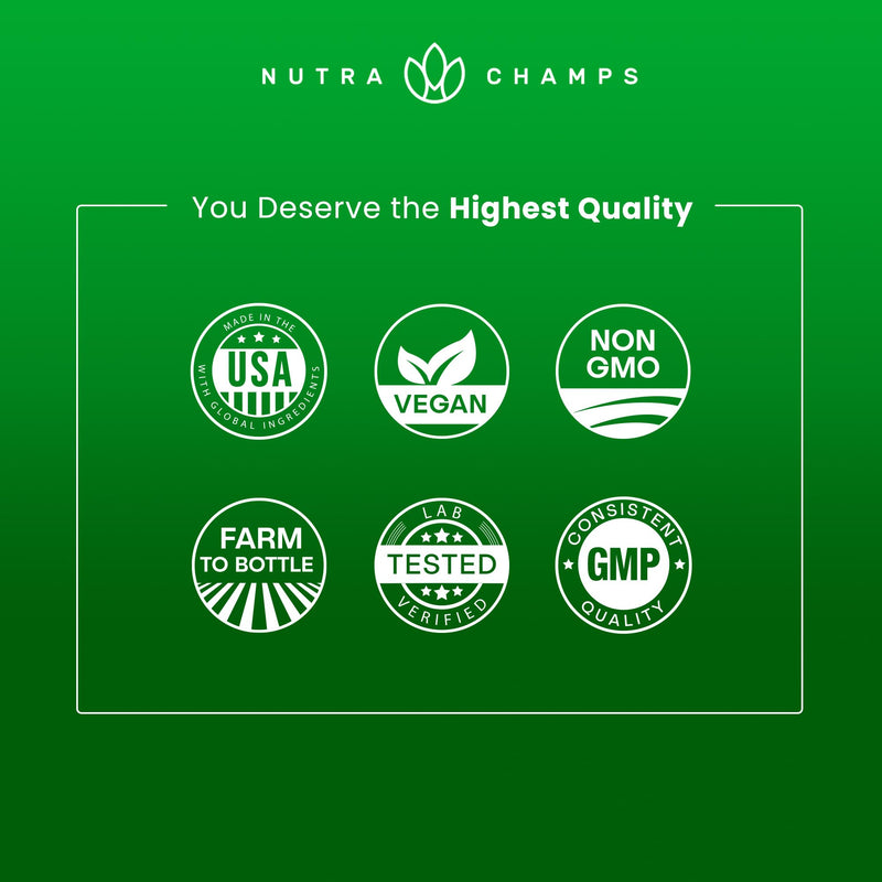 NutraChamps Super Greens Powder – Premium 9.0 oz Unflavored | 20+ Organic Greens, Spirulina & Chlorella