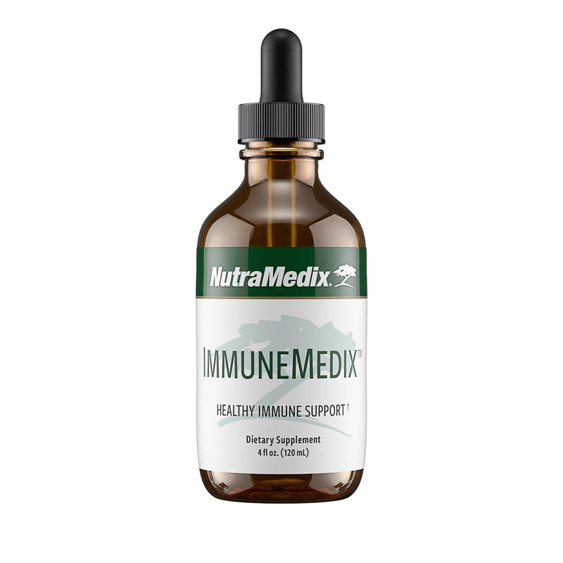 NutraMedix ImmuneMedix – Seasonal Immunity Support with 11 Plant & Mushroom Extracts (4 oz) | Broad-Spectrum Bioavailable Immunity