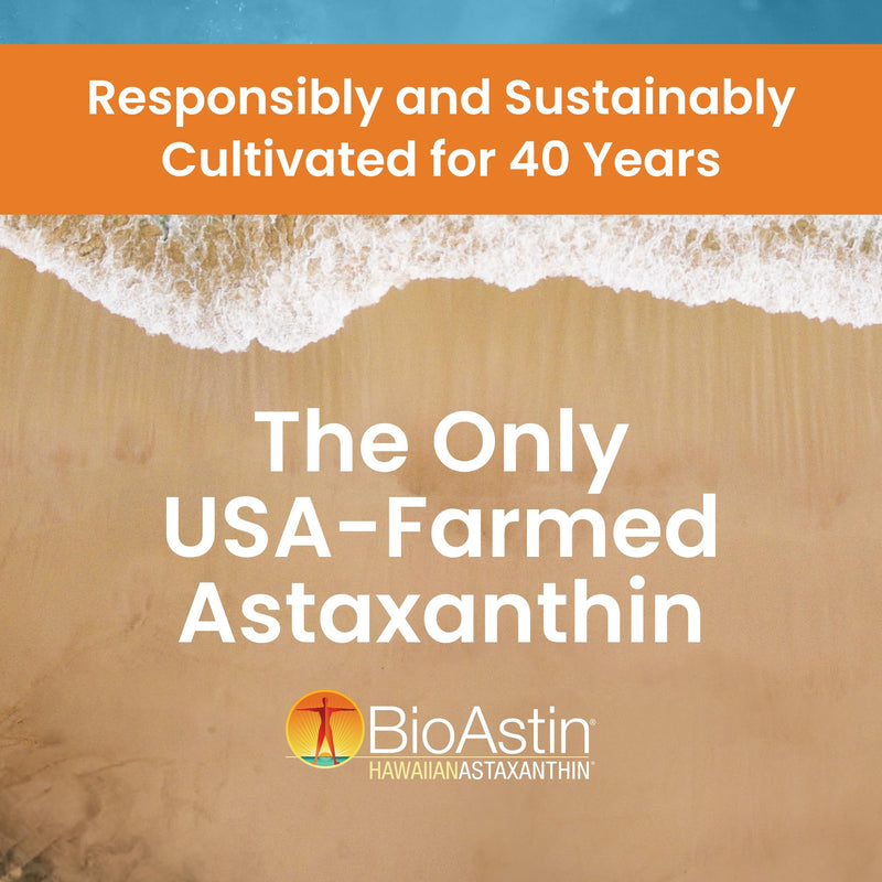 Nutrex Hawaii BioAstin 12mg Hawaiian Astaxanthin – 90 Softgels | Premium Antioxidant Supplement