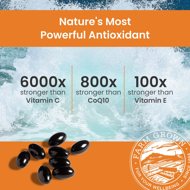Nutrex Hawaii Vegan BioAstin Hawaiian Astaxanthin 12mg – 75 Softgels | Non-GMO & Gluten-Free