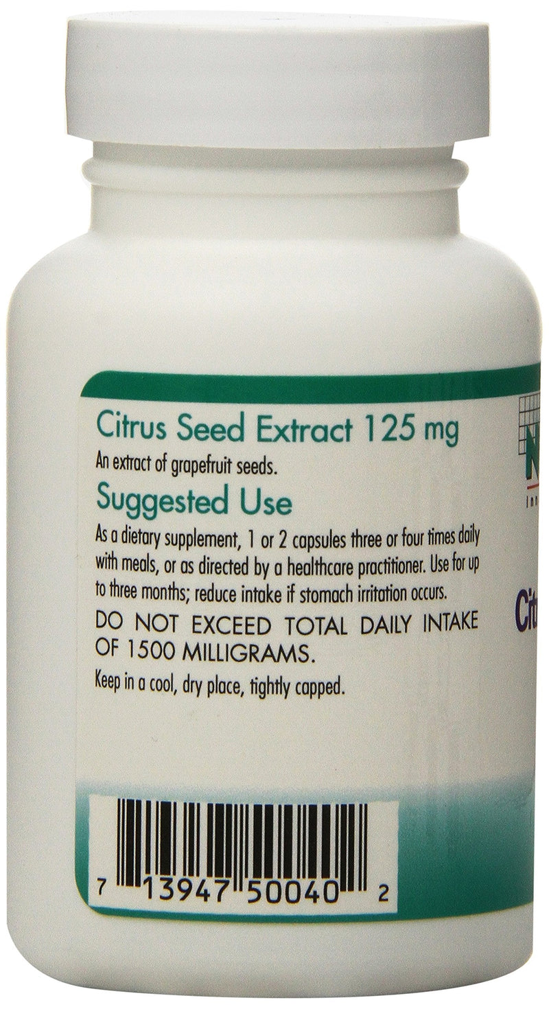 Nutricology Citrus Seed Extract Supplement – Grapefruit Seed Extract, Vegetarian Capsules, 150 Count