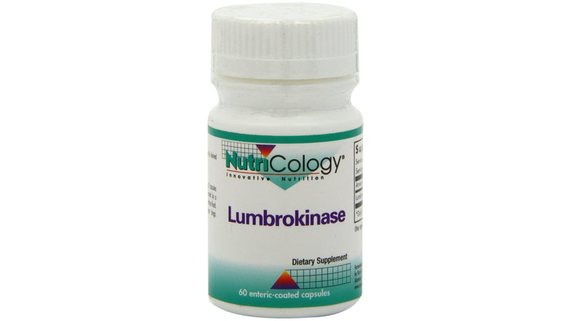 Nutricology Lumbrokinase Supplement – Circulation Support, 60 VEG Capsules