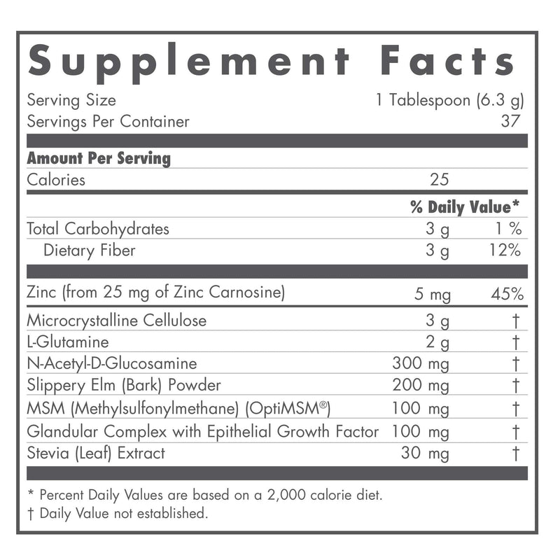 Nutricology Perm A Vite Powder – Gut Health, L-Glutamine & Slippery Elm (8.4 oz)