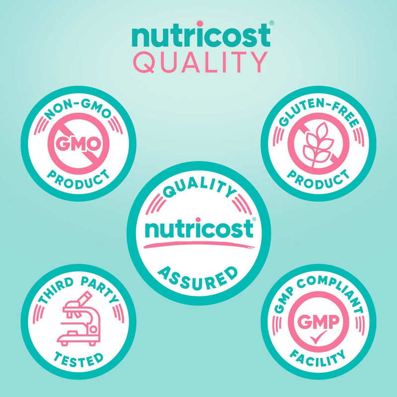 Nutricost Biotin for Women 10,000mcg – 120 Capsules with Folate & Collagen