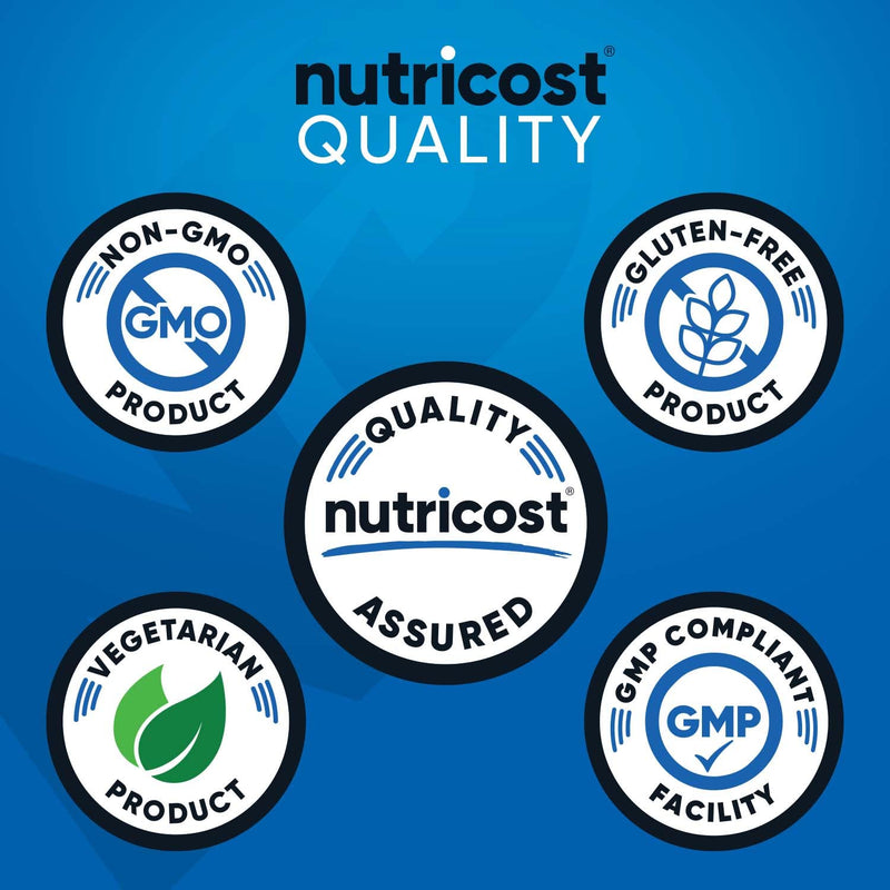 Nutricost EAA Powder 30 Servings (Fruit Punch) – Essential Amino Acids, Non-GMO, Gluten Free, Vegetarian Friendly