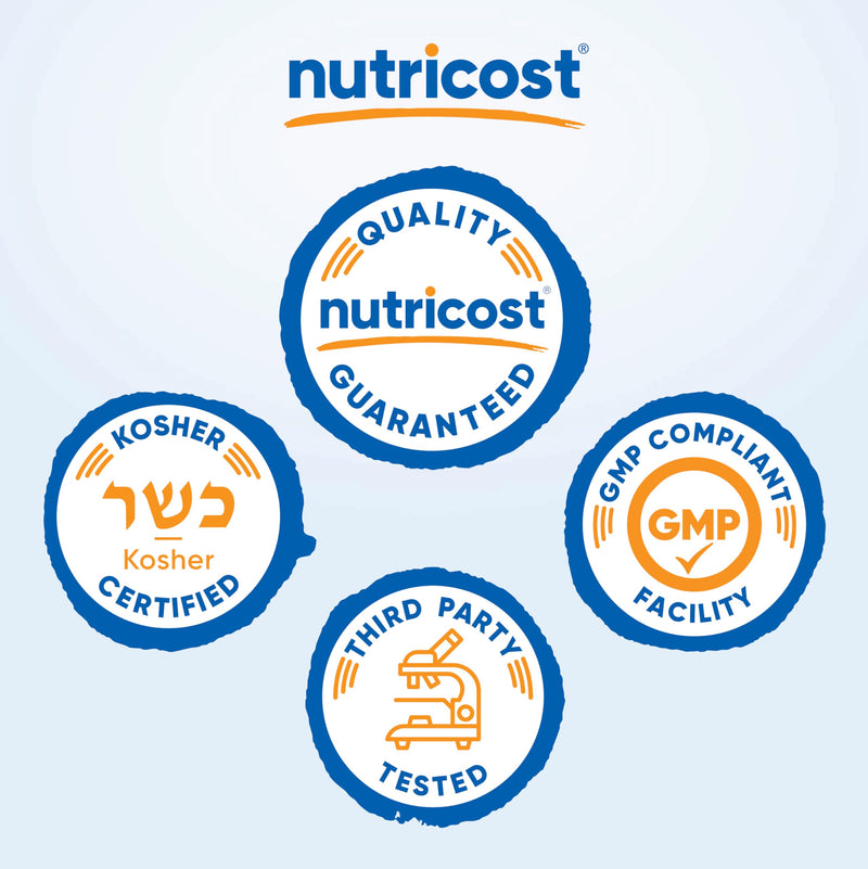 Nutricost Gelatin Size 1 Empty Capsules – 500 Count, Clear – Kosher, Non-GMO, Soy Free, Gluten Free