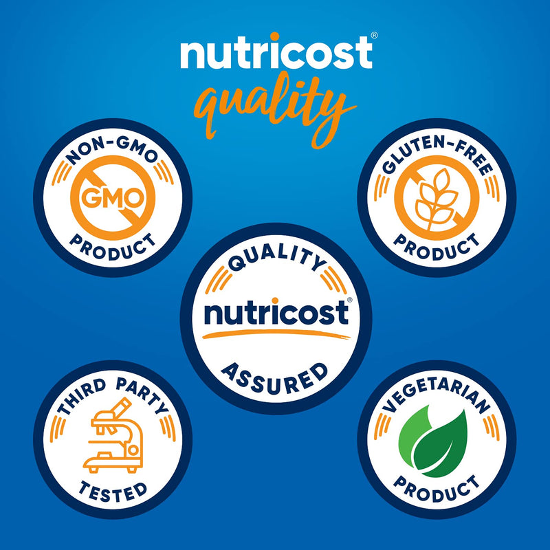Nutricost Serrapeptase 120,000 SPU - 120 Capsules | Gluten Free, Non-GMO, Vegetarian Friendly