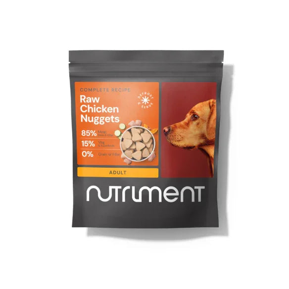 Nutriment Raw Chicken Nuggets 1kg - Case of 12
