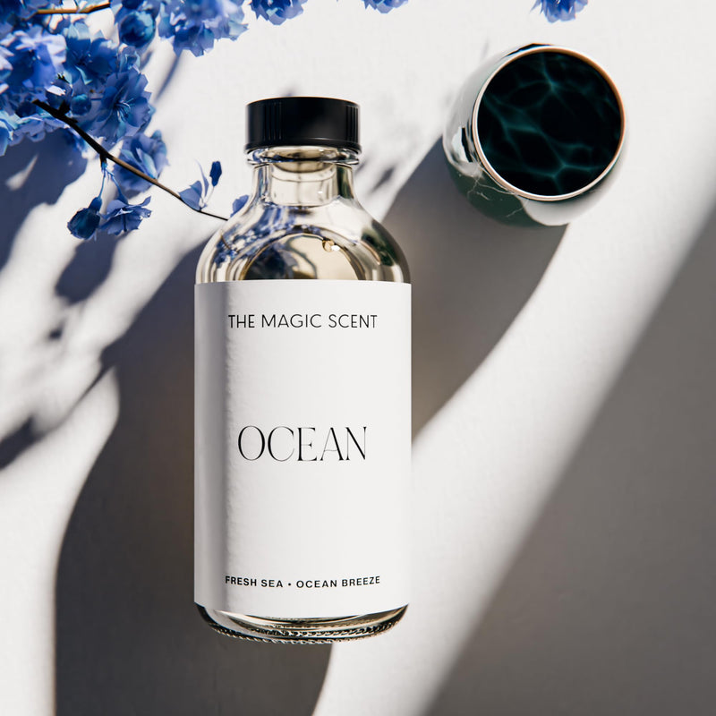 The Magic Scent Ocean Diffuser Oil – Luxury Bali-Inspired Hotel & Home Scents (16.9 fl oz / 500 mL)