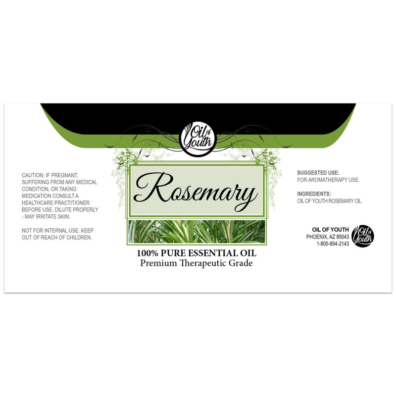 Oil of Youth 16oz Rosemary Essential Oil | Premium Rosemary Oil
