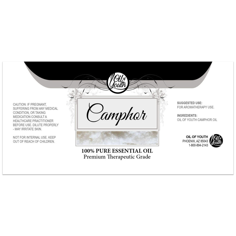 Oil of Youth Camphor Essential Oil 8 oz | Aromatherapy & Diffuser Oil