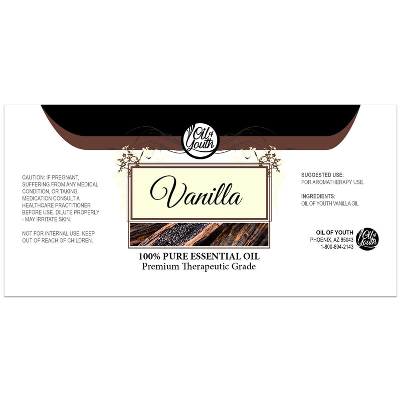Oil of Youth Vanilla Essential Oil 8oz – Winter Aromatherapy, Skincare & Candle Making