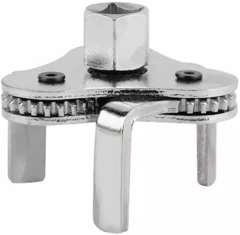 Universal 3 Jaw Oil Filter Wrench Adjustable 70-110mm Tool