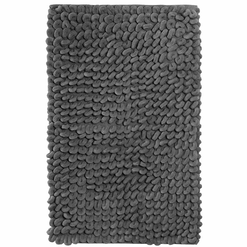 OLIVIA ROCCO Jumbo Loop Bath Mat Non Slip Water Absorbent Rug Easy-Care Hotel-Quality Textile