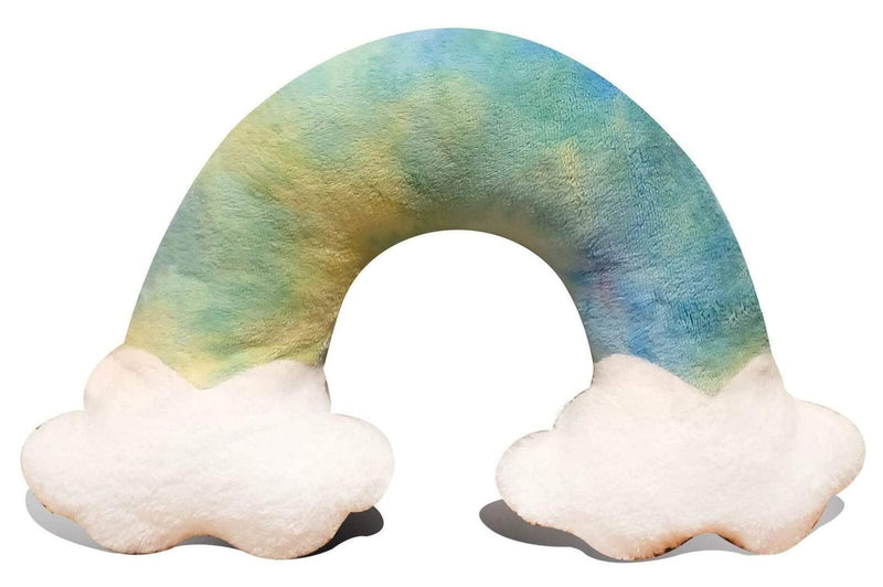 OLIVIA ROCCO Tie Dye Rainbow Teddy Fleece Duvet Set for Kids Reversible Bedding for a Hotel-Style Bedroom Refresh
