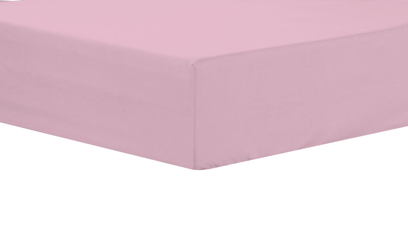 OLIVIA ROCCO Basics Fitted Sheet Indus Valley Cotton Linen Elasticated For Perfect Fit