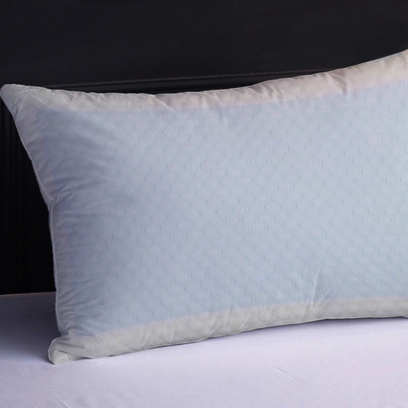 OLIVIA ROCCO Cooling Gel Memory Foam Pillow With Breathable Cover Orthopaedic Support