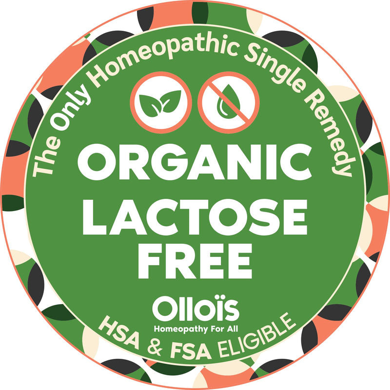 OLLOIS Calcarea Carbonica 30c Organic – Lactose-Free Homeopathic Medicine, 80 Pellets (Pack of 1)