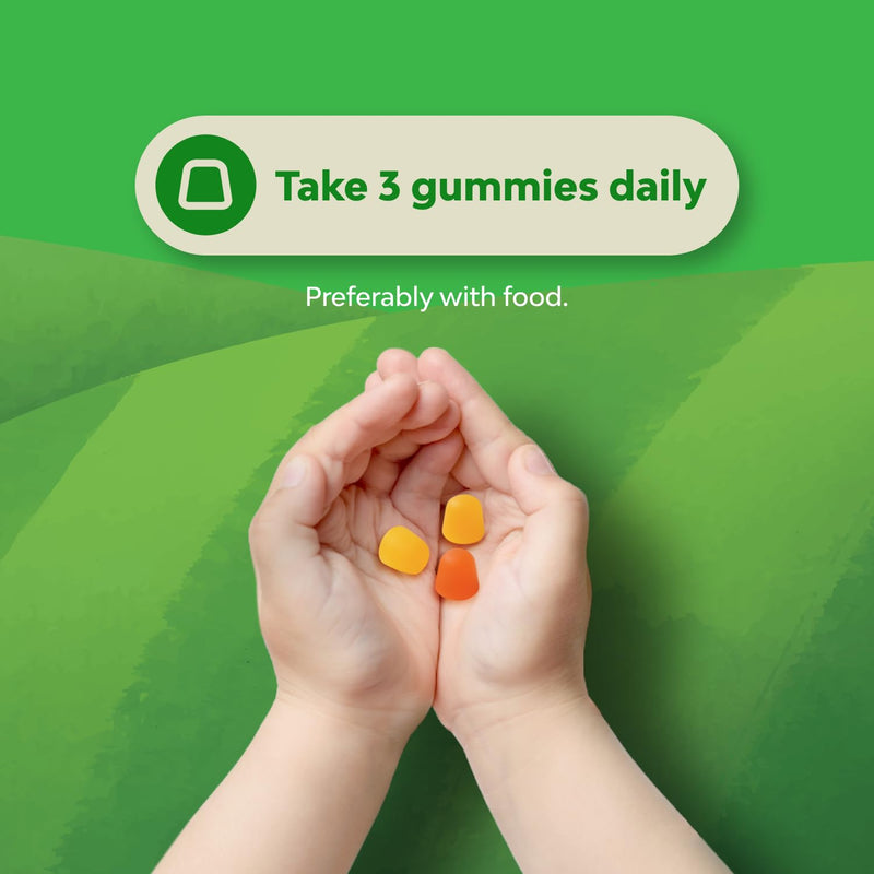 Omega DHA Gummies for Kids — Vegan Omega 3-6-9 with DHA, Brain & Vision