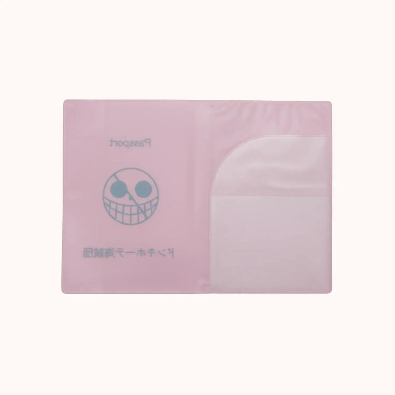 One Piece Donquixote Pirates Pink Passport Cover