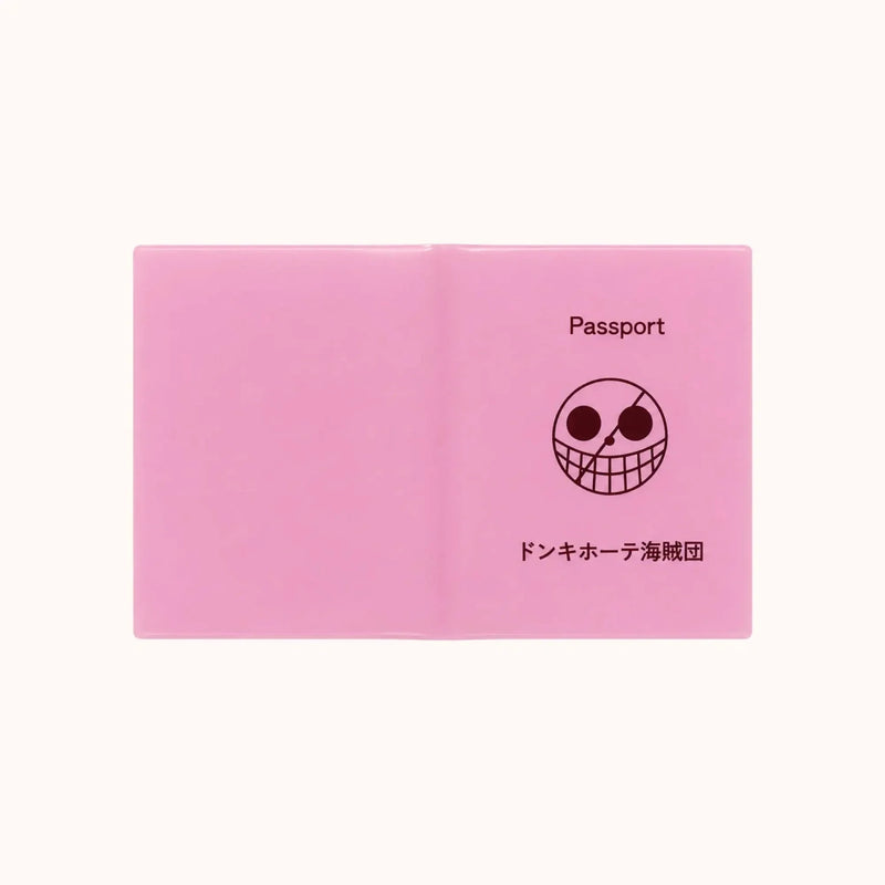 One Piece Donquixote Pirates Pink Passport Cover