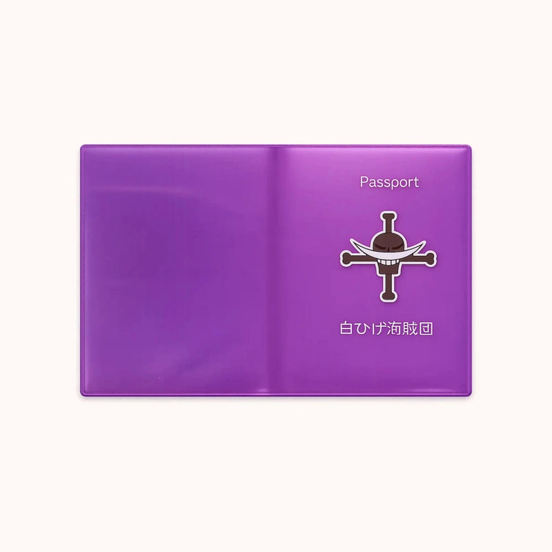 One Piece Whitebeard Pirates Purple Passport Cover