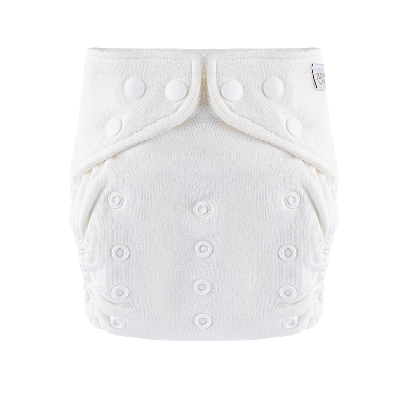 One Size Bamboo Cotton Bedtime Pearl Reusable Cloth Nappy