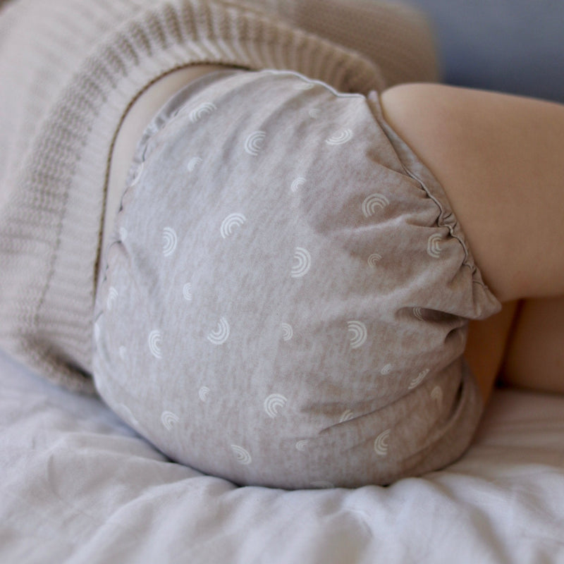 One Size Reusable Cloth Nappy Wrap - Blush