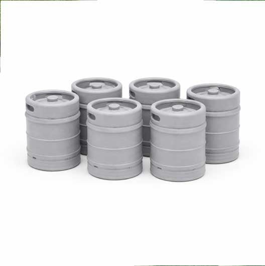 OO Scale Ready to Paint Beer Keg