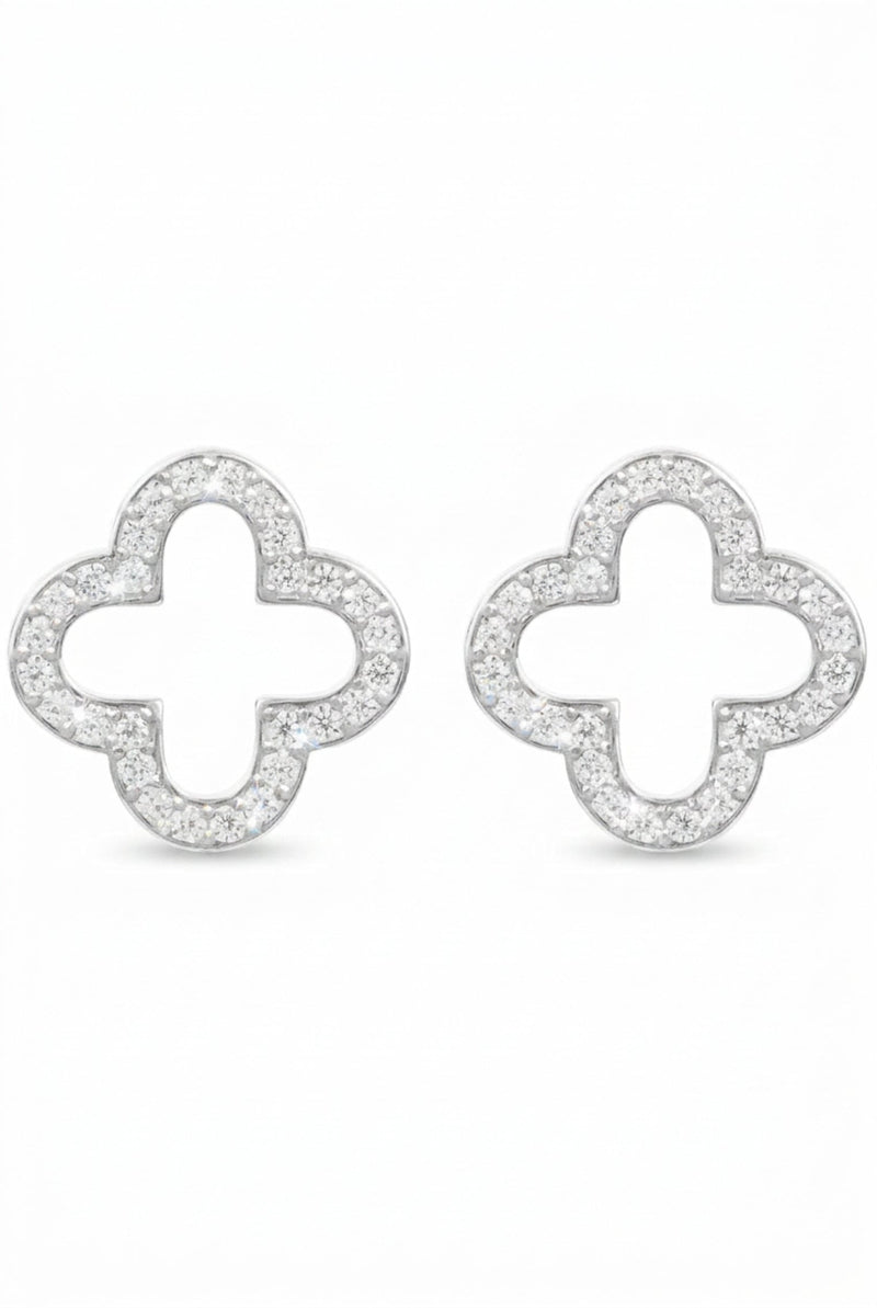 Open Clover Earrings